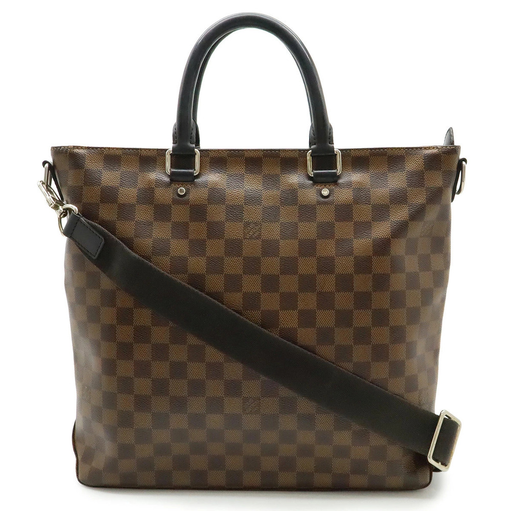 LOUIS VUITTON Damier Jake Tote Bag Business Shoulder Crossbody